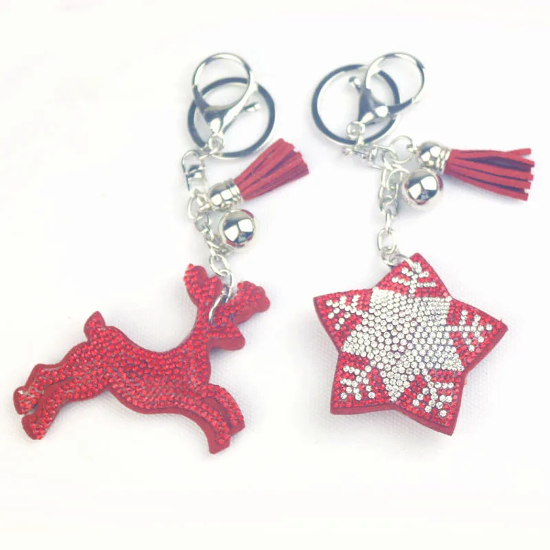 Рождественские подарки новый корейский фланелевый с кристаллами Рождественская