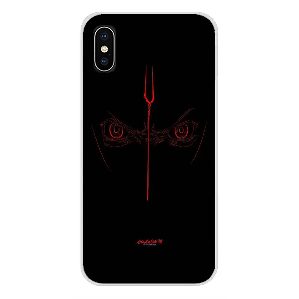 Для Apple iPhone X XR XS MAX 4 4S 5 5S 5C SE 6 6S 7 8 Plus ipod touch Evangelion аксессуары чехлы для телефонов |