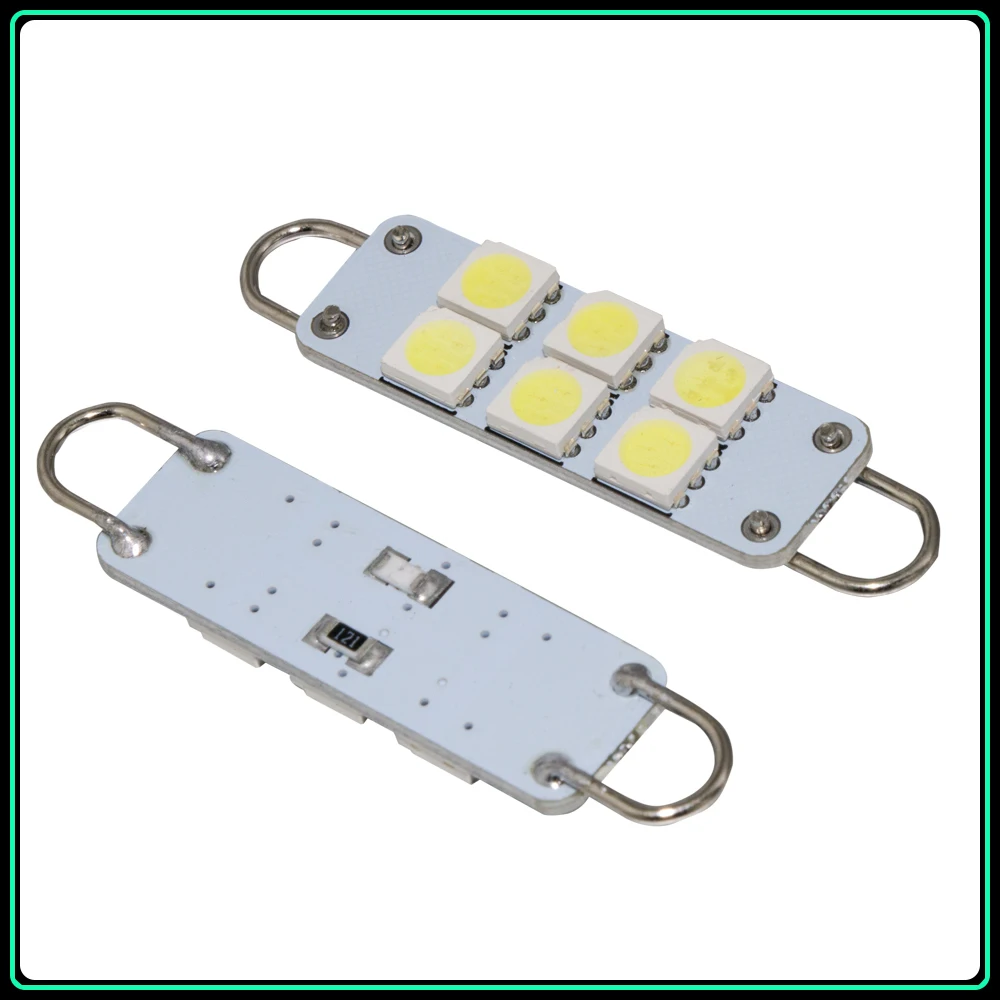 Carsty 2шт Новый 6smd 1 72 &quot44 мм 211-2 212-2 561 жесткая петля гирлянда светодиодные лампы для