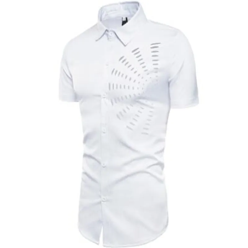 

men's casual men's short-sleeved shirts