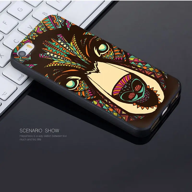 9 Yinuoda для iphone 7 6 X Чехол светящийся животное слон волк для телефона С Рисунком Тигра чехол для iphone X 8 7 6 6S Plus X 5 5S SE 5C - Цвет: 9