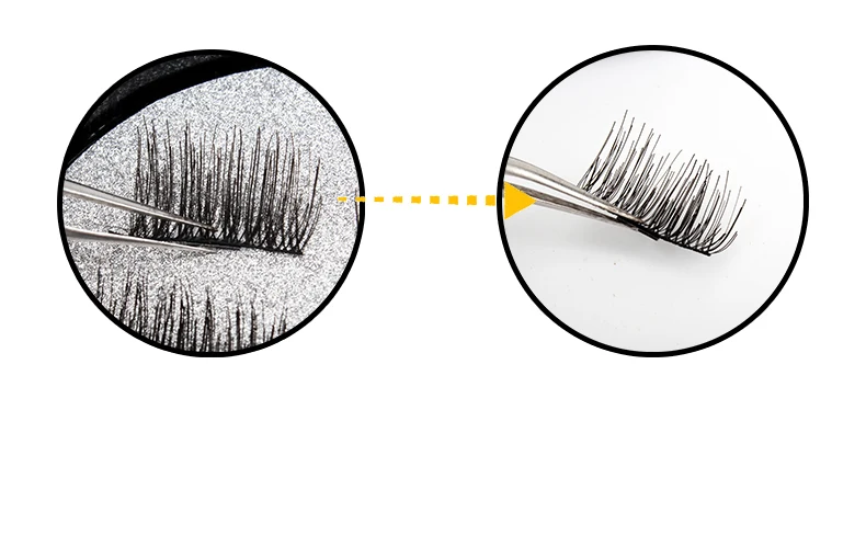 IIWAKA супер мягкий магнитный Maquiagem ложный макияж ресниц 3d ресницы|3d lashes|false eyelasheslashes