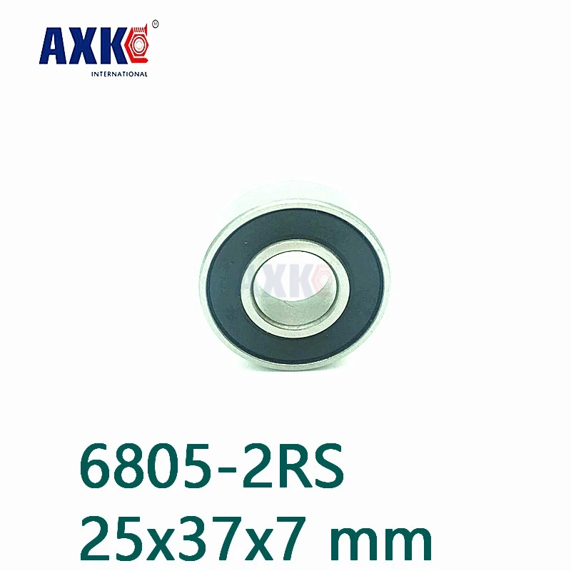 

Axk, бесплатная доставка, 6805-2rs, подшипник фоторяда (10 шт.), 25x37x7 мм, тонкий раздел 6805 2rs, шарикоподшипники 6805 Rs / 61805