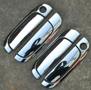 LB для KIA RIO 2005 2006 2007 2008 2009 2010 2011Car крышка дверных ручек внешние аксессуары украшения