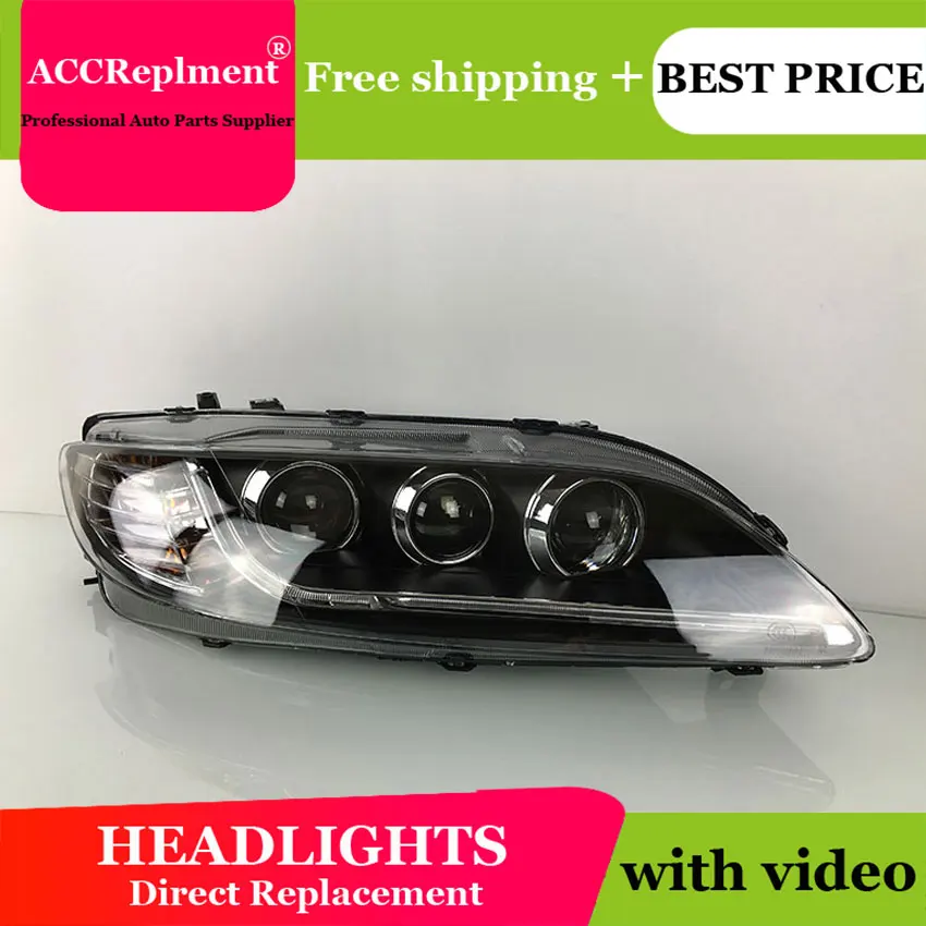 Стайлинг автомобиля светодиодный ная фара для Mazda6 фары 2003-2014 Mazda 6 ные drl H7 hid