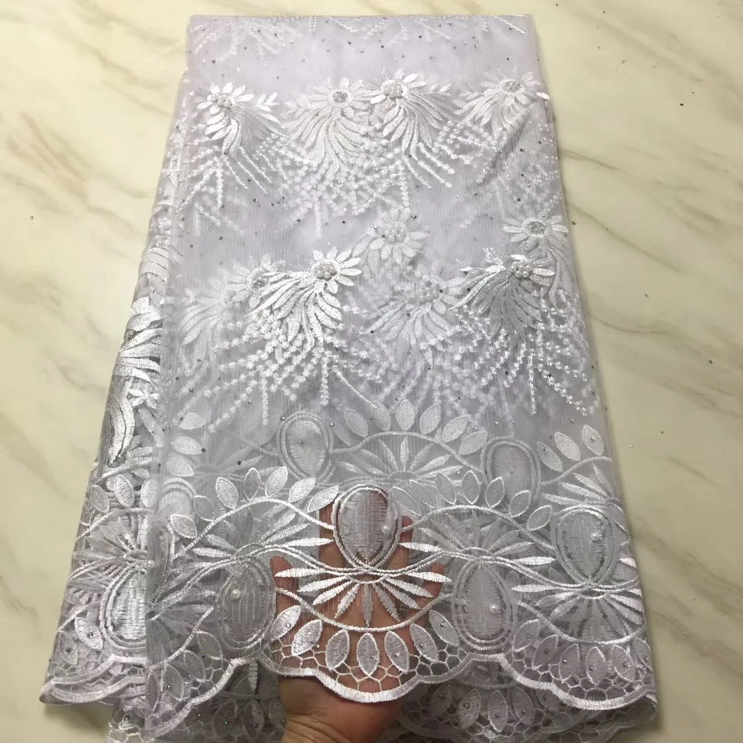 Top Selling high quality guipure lace fabric African cord for nigerian France fabrics women party dress | Дом и сад