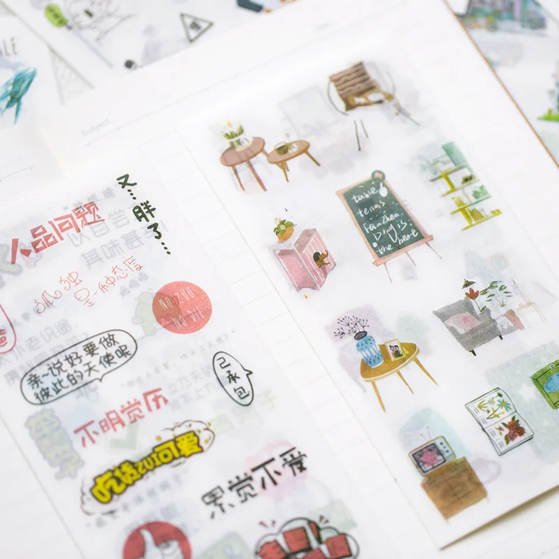 6 листов/набор летних листьев растения КИТ креативное Украшение скрапбукинг