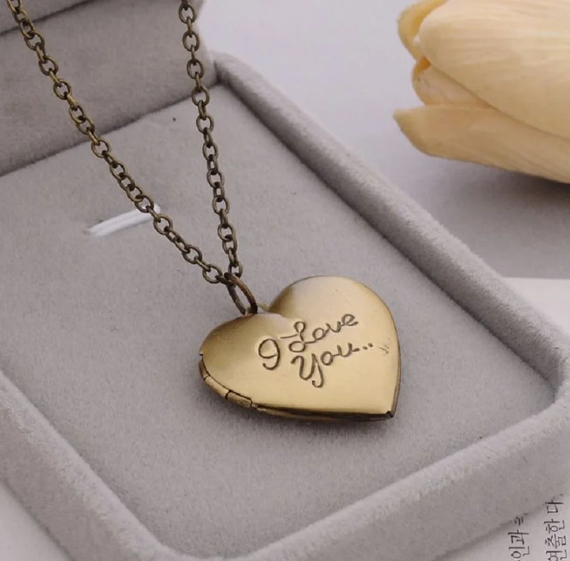 Изысканная мода простой оригинальный ручной кулон для фотографии я люблю тебя