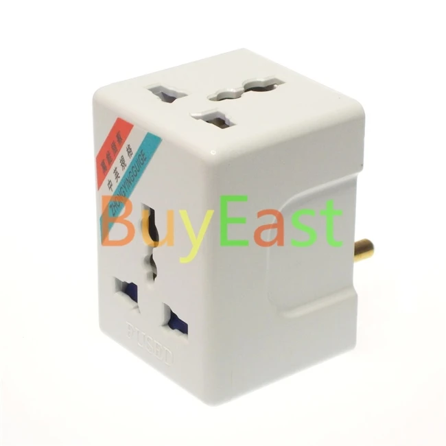 Индия/Шри Ланка 3 Мульти Розетка типа D настенная розетка адаптер питания AC
