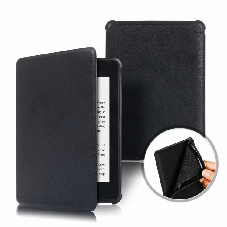 Style 1 Black Магнитный умный чехол для Amazon New Kindle Paperwhite выпущенный ТПУ чехол funda для Kindle Paperwhite 4 поколения+ подарки - Цвет: Style 1 Black