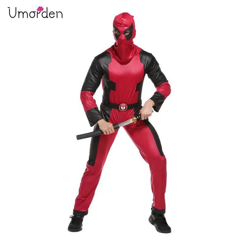 Umorden Purim вечерние костюмы на Хэллоуин для мужчин в масках рыцаря костюм косплей
