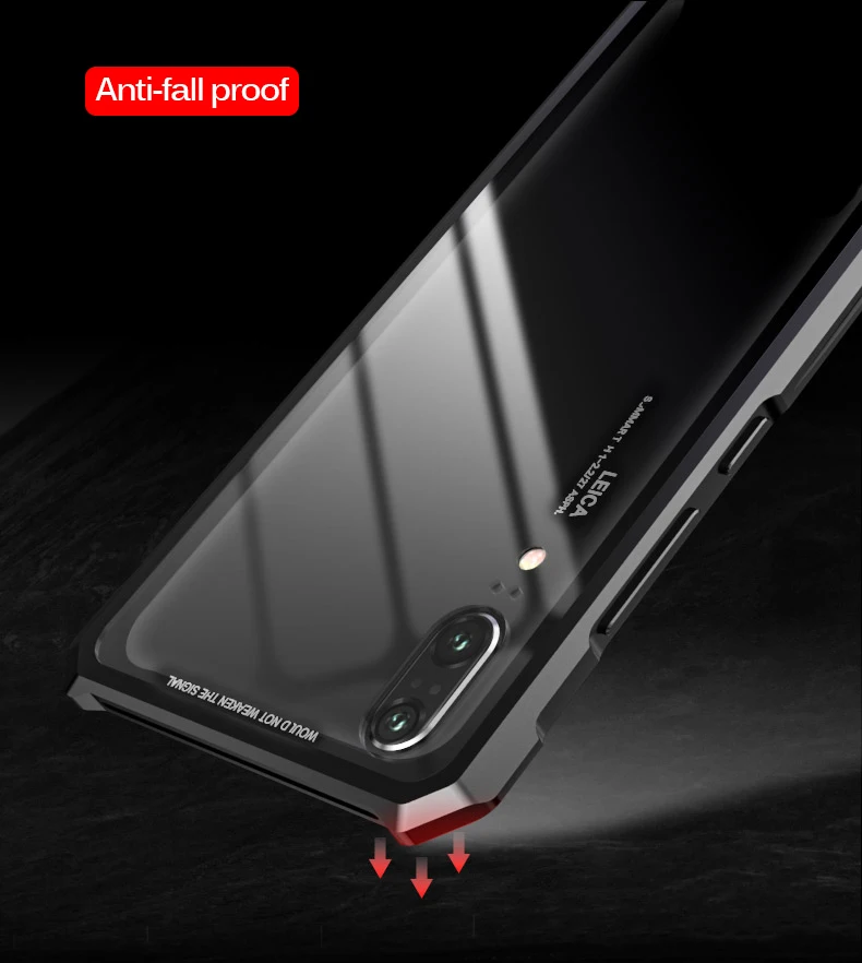 Для Huawei P20 Pro защитный чехол самолета Бампер металлический винт сотовый Чехол для