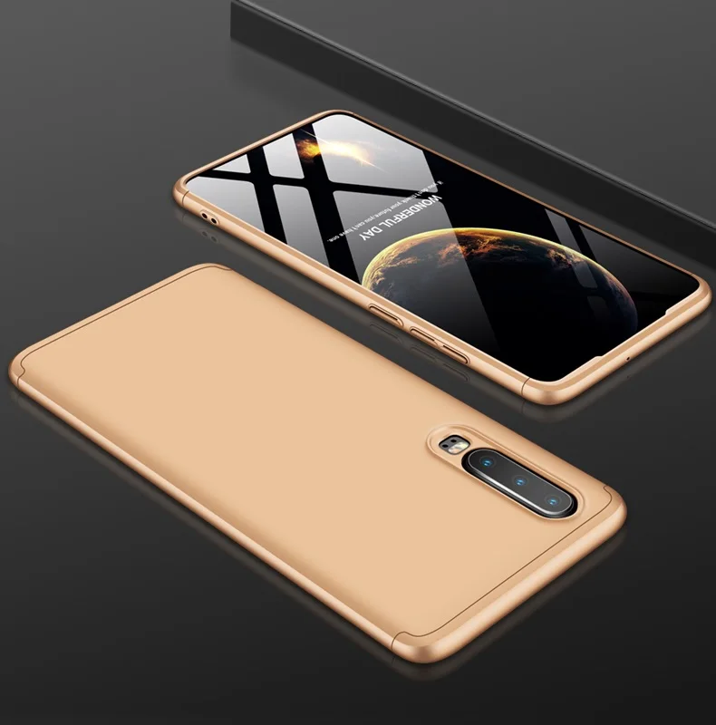 GKK для huawei P30 pro lite чехол Полная защита анти-шок и защита Жесткий Pc матовый для huawei P30 lite Nova 4e чехол