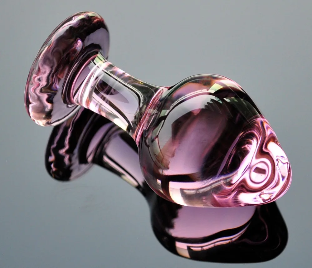 42mm pyrex glass bead crystal anal dildo butt plug fake male penis dick female masturbation adult anus sex toy for women men gay | Красота и