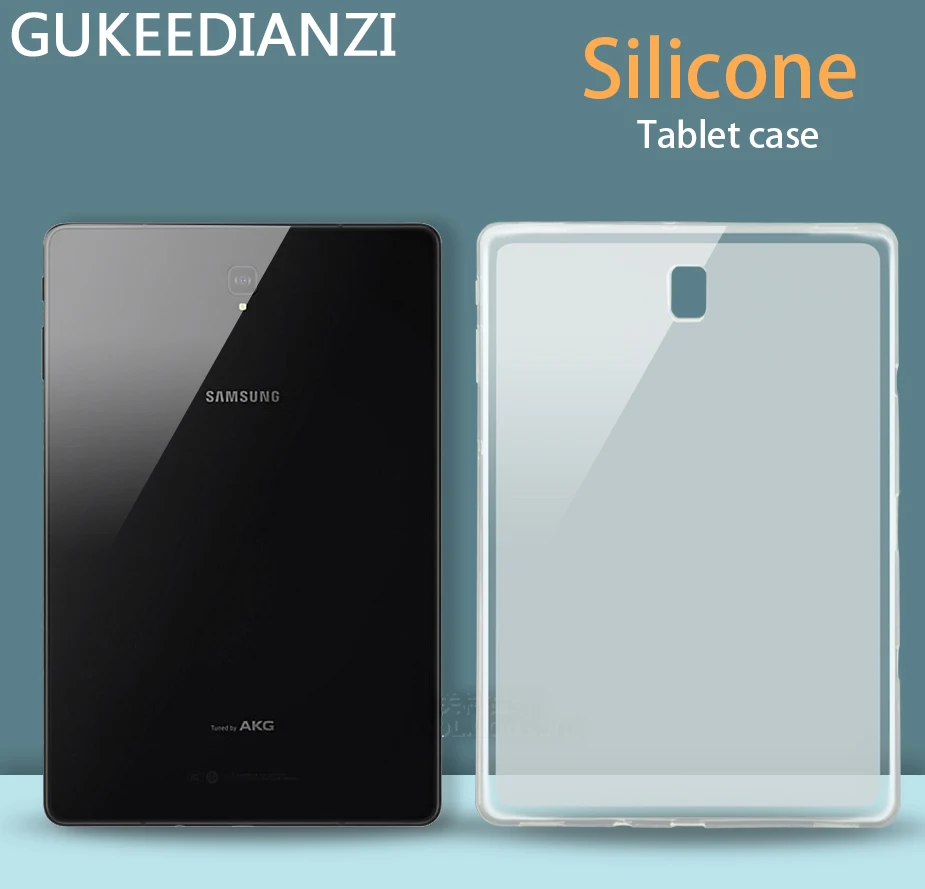 Мягкий чехол из ТПУ с принтом "для Samsung Galaxy Tab 3 4 S S2 S3 S4 S6 10,5 10,1 9,7 8,0 7,0 SM-T810 T800 T860 T813 T830 T530 T230 P5200 крышка
