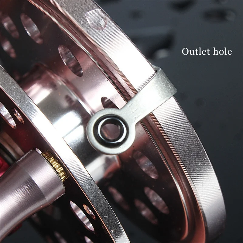 Sougayilang Portable Ice Fishing Reel Shrimp Fish Fly Winter Reels 6.3x6.3x1.9cm 88g Full Metal Mini | Спорт и развлечения
