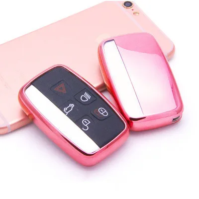 Чехол для автомобильного ключа из ТПУ Land Rover A9 Range Sport 4Evoque Freelander 2 Jaguar XE XJ XJL XF C-X16 V12