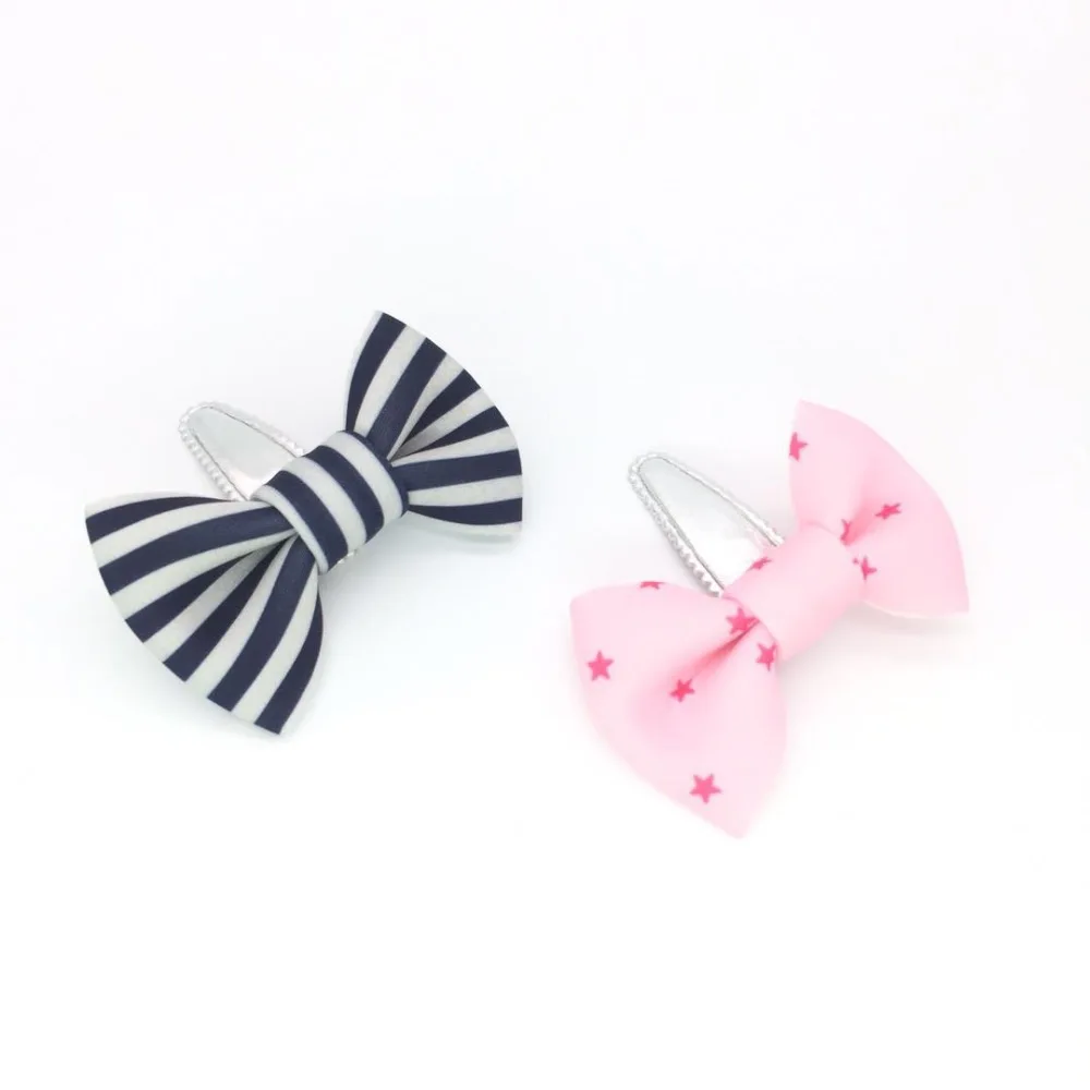 Chumirry kids 14 Colors Baby Tie Bow BB Hairpins Children Accessories Girls Headwear Princess Butterfly Shape Cute Barrette | Детская