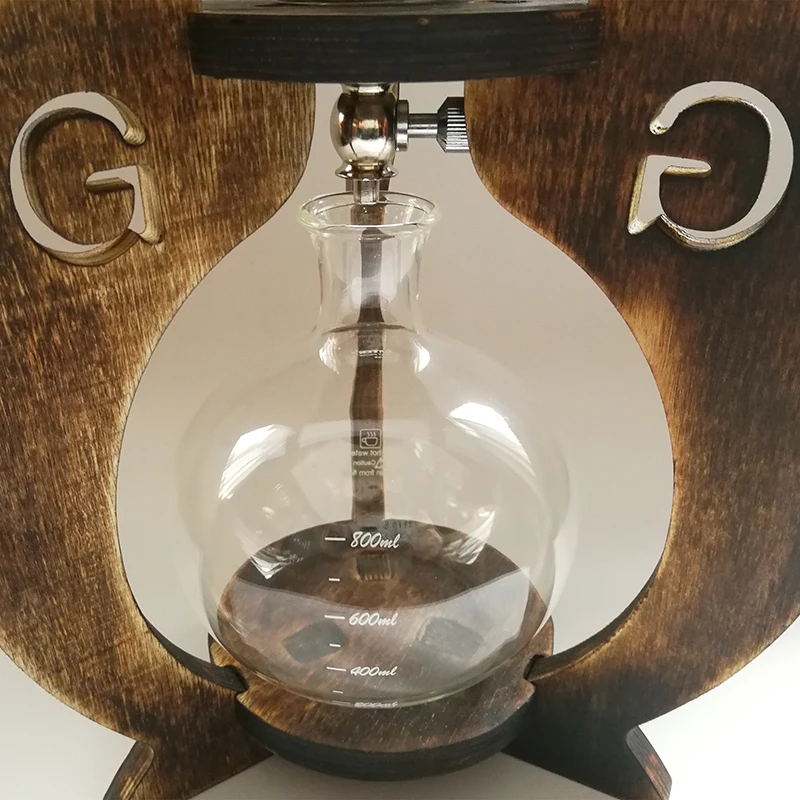 800 мл деревянная кофейная башня для напитков кофеварка эспрессо кофейник с