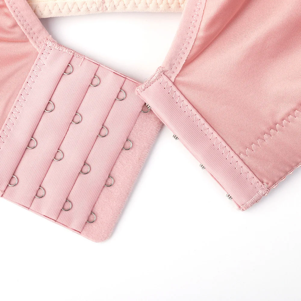 Бесшовный Гладкий тонкий бюстгальтер большого размера со стальным кольцом