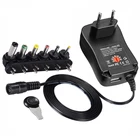 3 в 4,5 в 5 в 6 в 7,5 в 9 в 12 В 2A адаптер переменного тока постоянного тока Регулируемый адаптер питания для зарядного устройства для светодиодной ленты фотоаппарата стандарта 30 Вт