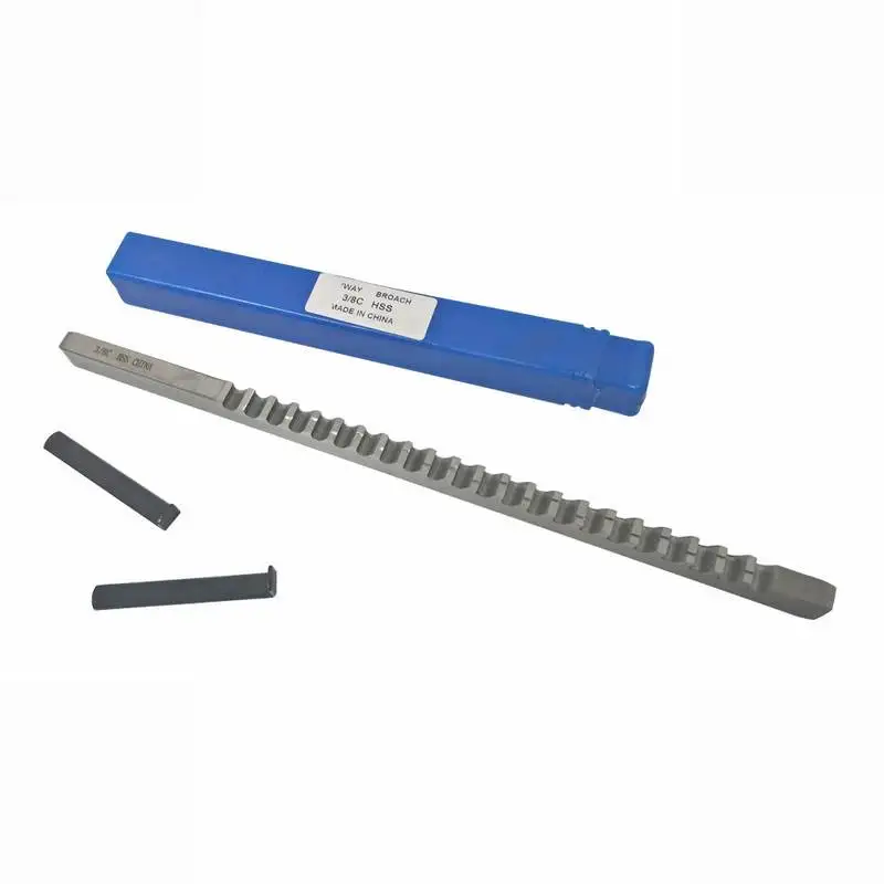 HSS Broach 3/8 C Push Type Keyway дюйм Размер резка для станков с ЧПУ шипами|Протяжка| |