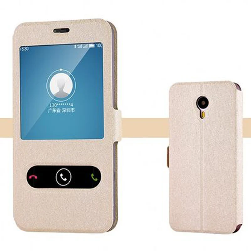 Чехол для meizu m2 note, чехол с окошком, кожаный чехол для mezu meizu m2 note, чехол, Роскошный PU meizu m 2 note m2note