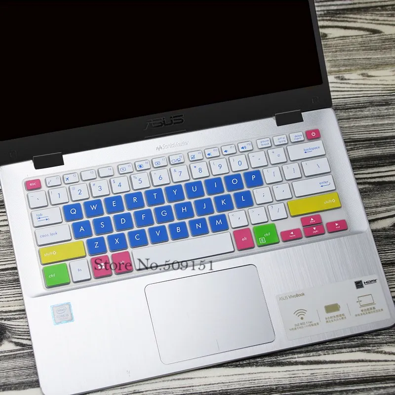 Для Asus vivobook s410u S410UA S410UF S410UN S4100 S4100vn S4100UR S4200 S4200UN S4200UQ 14 дюймов Защитная крышка клавиатуры