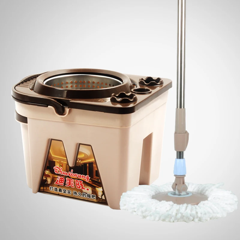 Высокое качество Вращающаяся Швабра для домашнего хозяйства с двумя