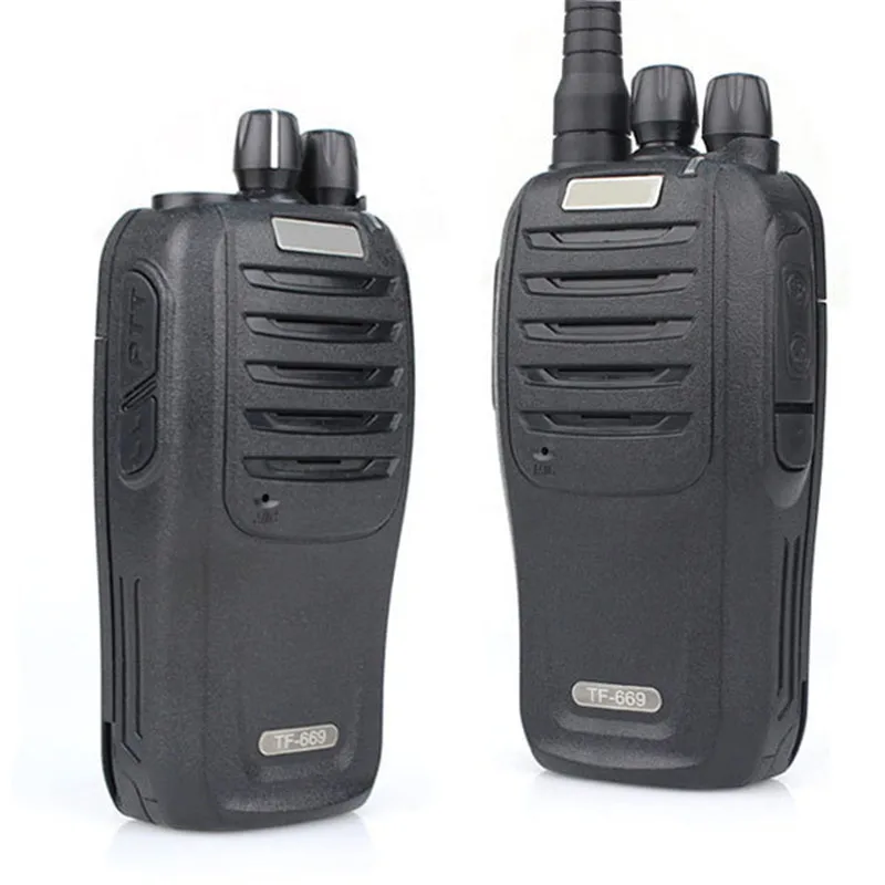 

NEW Radio Walkie Talkie TONFA TF-669 7W 16CH UHF 400-470MHz Ham CB 2200mAh VOX CTCSS/DCS HF Transceiver Interphone Two Way Radio