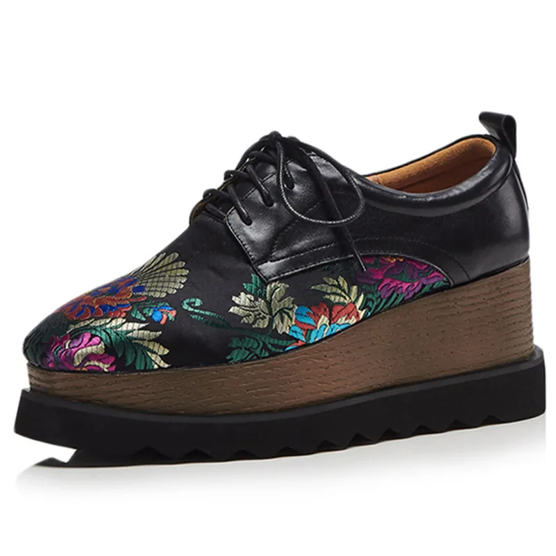 Женские туфли-лодочки FEDONAS винтажные тонкие туфли из натуральной кожи на