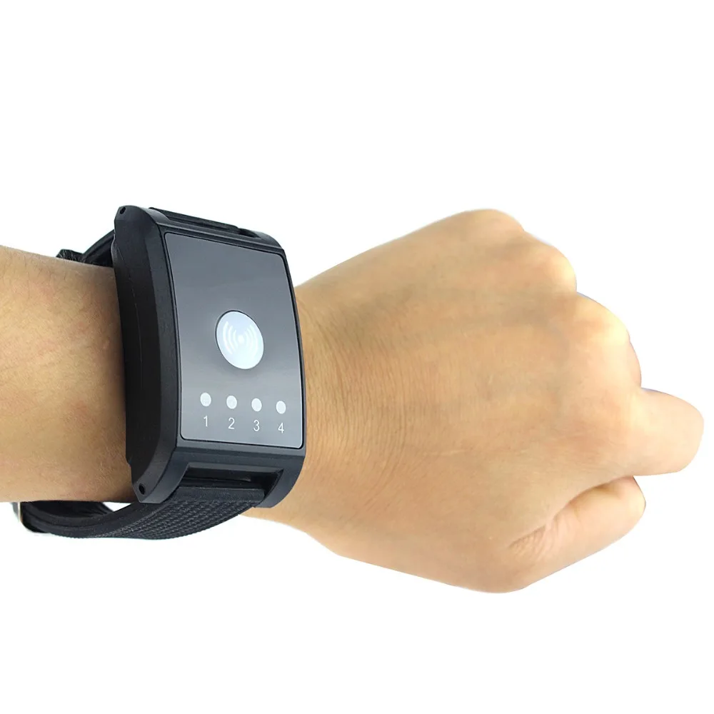 1 шт. беспроводной пейджер часы вызова приемник + 2 кнопка система для больниц