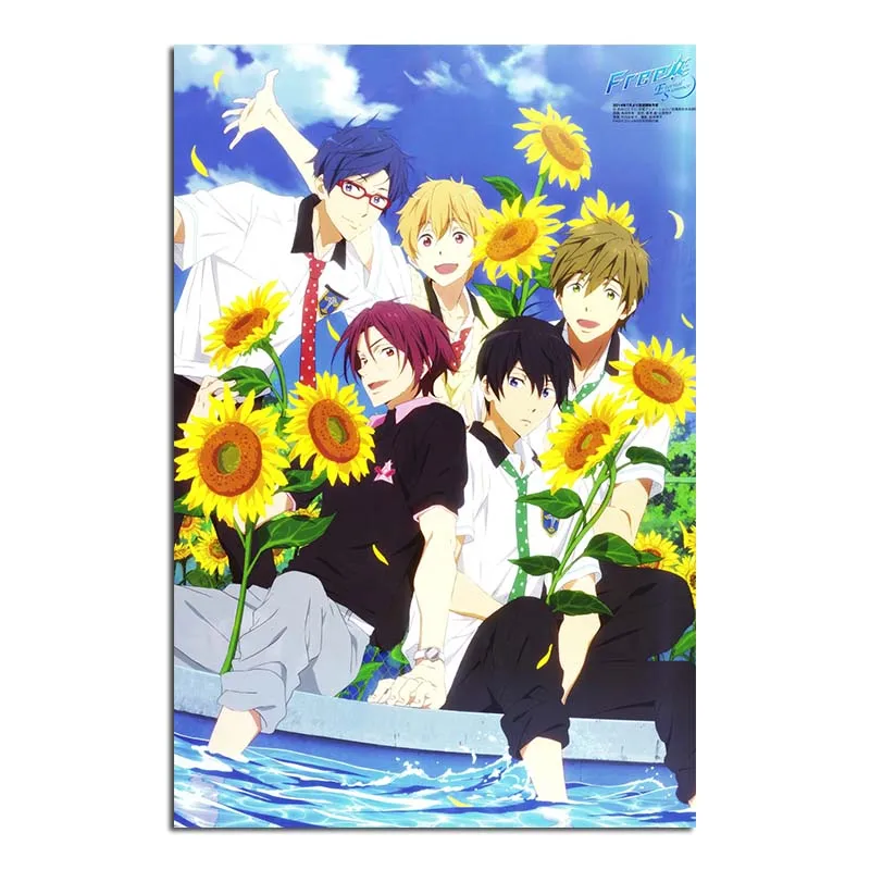 IWatobi swim Club плакат настенный стикер домашний декор для спальни украшение комнаты Аксессуары для детских комнат