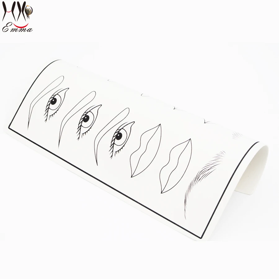 Отличный набор для перманентного макияжа бровей губ тату практики обучения коже