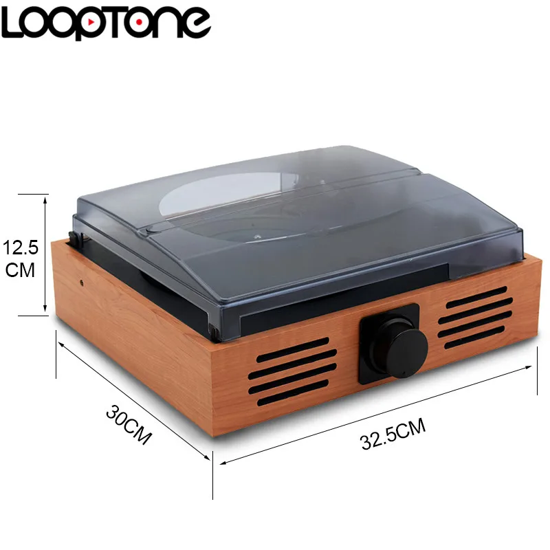 Электронный проигрыватель для виниловых пластинок и Чистящая Щетка CD/LP +