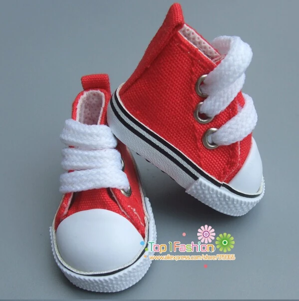 5 см парусиновая обувь для куклы BJD модная мини-обувь для куклы для русской самодельной куклы ручной работы аксессуары для куклы