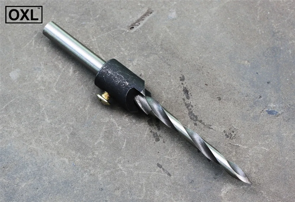 High Speed Steel Carpentry Steps Drill Guide Heavy Head Bit Punch Chamfer On Screw One | Инструменты