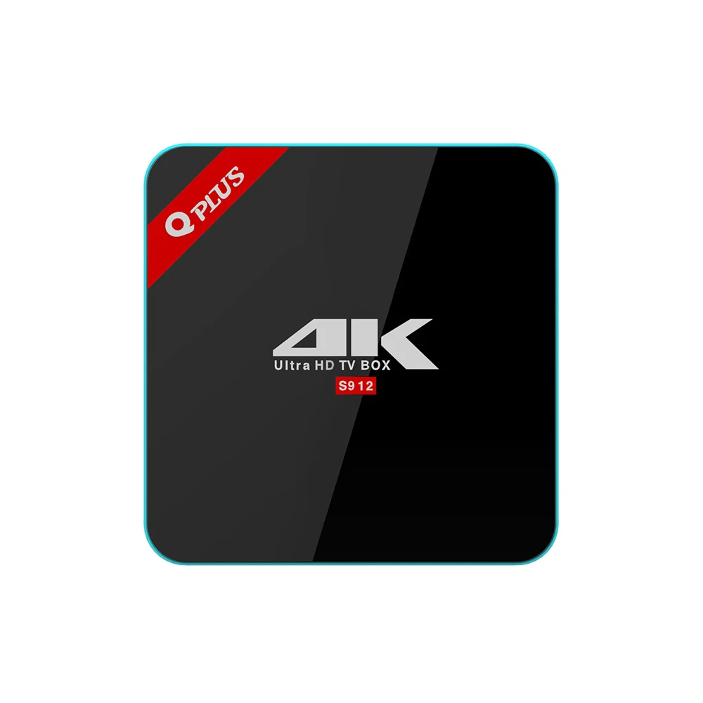 Оригинальный Qplus TV Box 3 Гб RAM 32 ROM 2 4G/5G Dual wifi Amlogic S912 Octa core Android 7 1 4K HD Smart Media Player|smart tv box|tv
