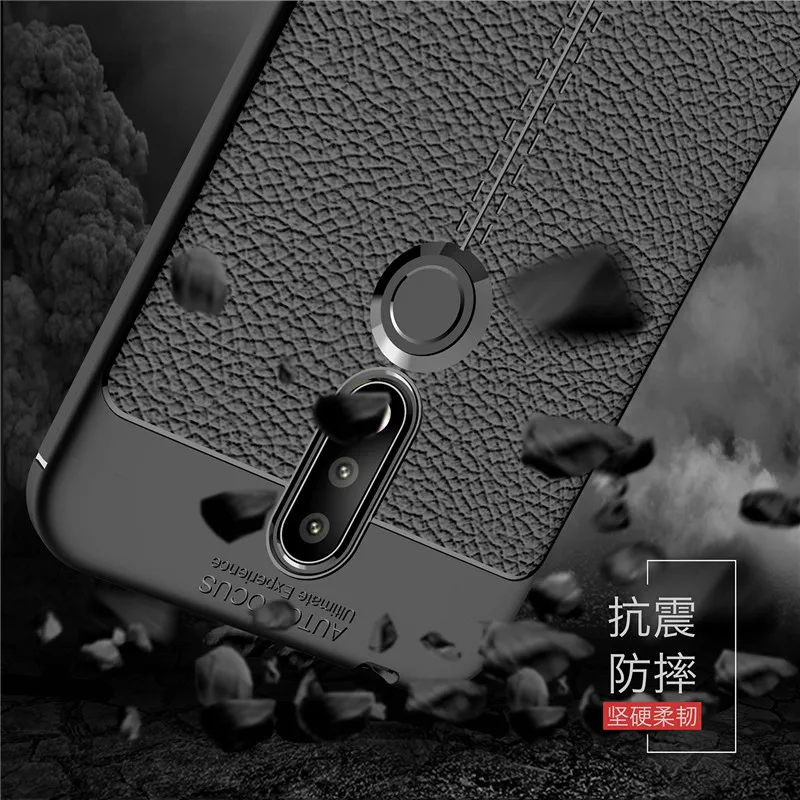 Для NOKIA9 Pureview/3 1 PLUS/7 Плюс/X7/8 1/7 1/5 Плюс/X5/2 1/3 1/X6/6 плюс Искусственная кожа амортизацию