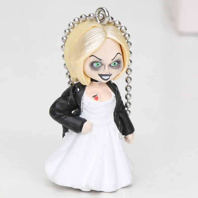 6 шт./компл. NECA фигурка из фильма ужасы Детская игра Чаки невесты и сына брелок