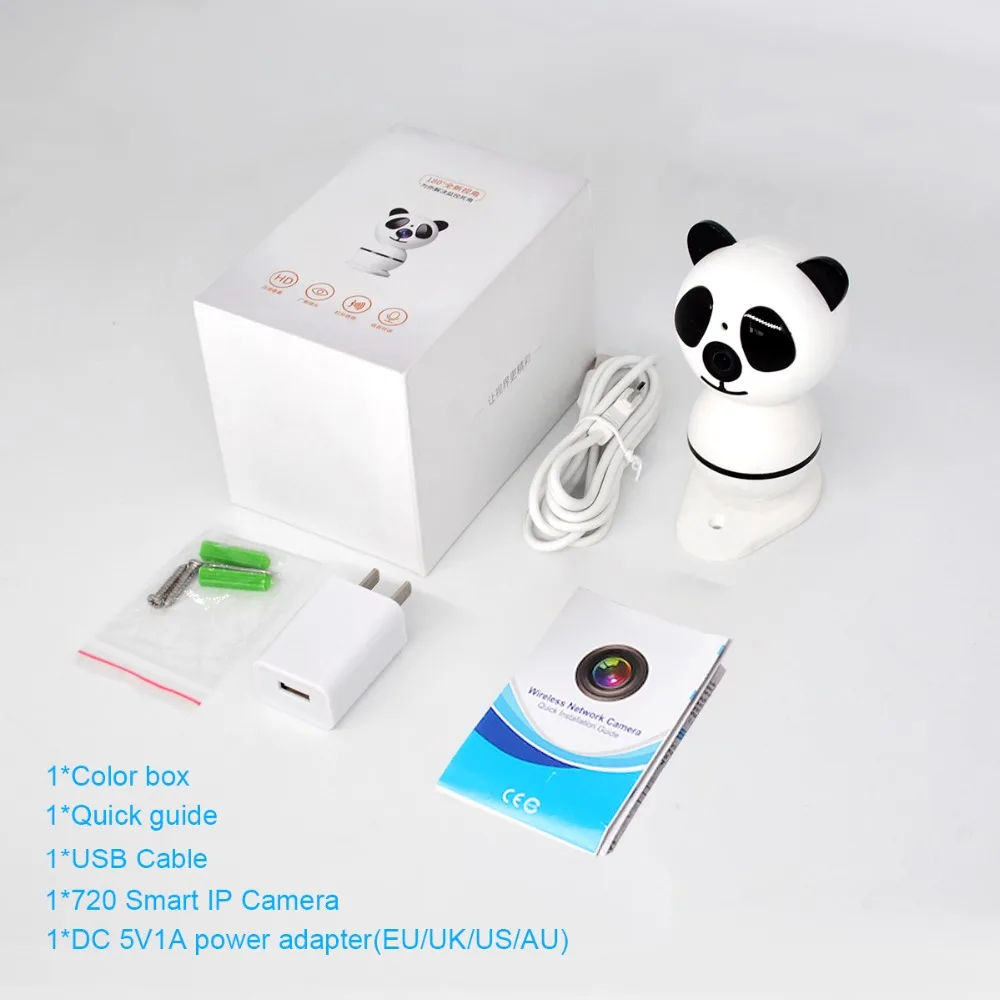 PUAroom новые продукты 720P умный дом безопасности 180 градусов Рыбий глаз IP