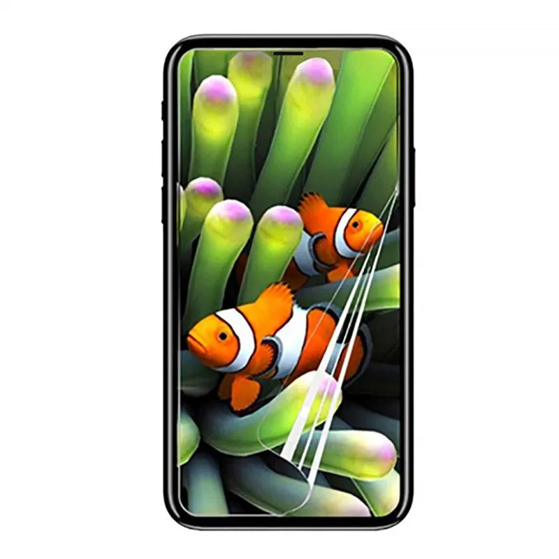 Мягкая Гидрогелевая пленка для защиты экрана iPhone 6 6S 7 8 Plus XR прозрачная iPhone5 5S SE X XS