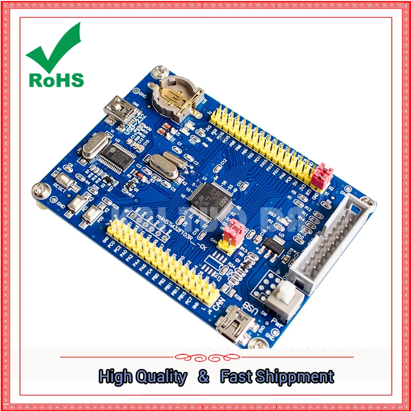 Mini STM32F103RBT6 core plate blue oil Cortex M372MHzUSB a key для загрузки платы|key oil|key minikey board |