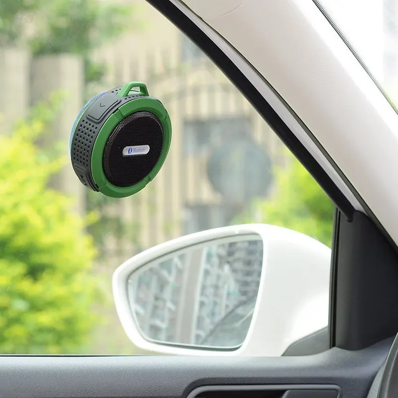 ARYAGO Mini Wireless Portable Waterproof Bluetooth Speaker Outdoor Car TF with Suction Cup HandsFree MP3 Player | Электроника
