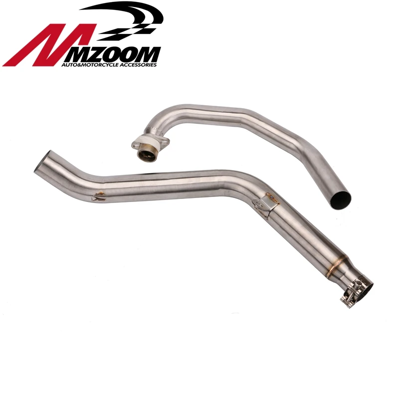 Free shipping Motorcycle Stainless Steel Central Exhaust Muffler Connection Pipe for honda cb190f | Автомобили и мотоциклы
