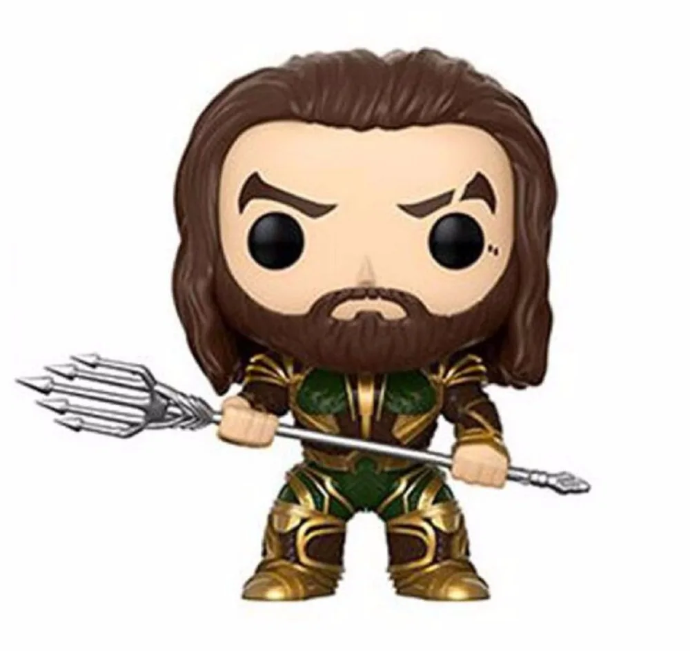 Фигурка из винила Лига Справедливости Aquaman 205 # с материнской коробкой | Игрушки и