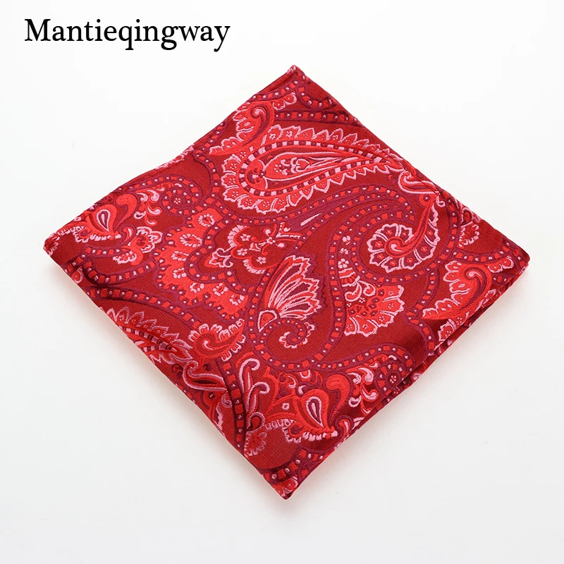 Женский Карманный платок Mantieqingway винтажный Цветочный из полиэстера и шелка