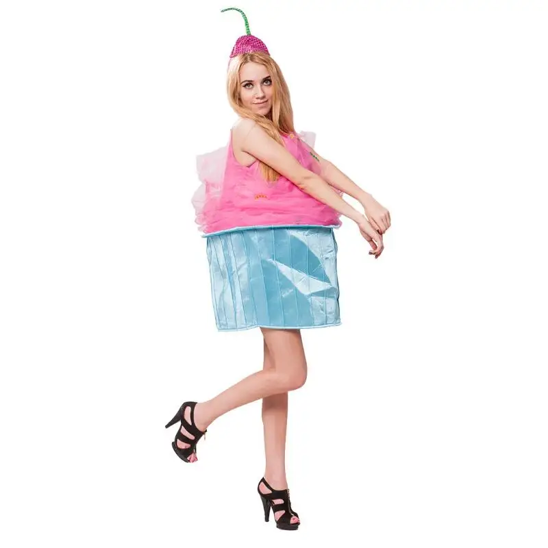 Новый дизайн наполняемое кремом для торта костюм на Хэллоуин летнее платье