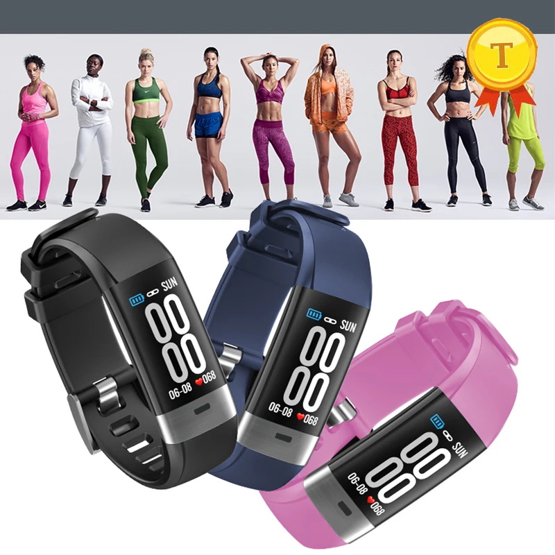 Новое поступление смарт браслет ECG + PPG для занятий спортом с измерением пульса и