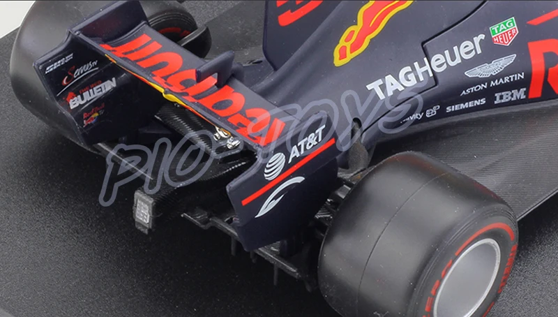 Новая роскошная коллекция подарок формула RB13 1/18 большая металлическая модель гоночной машины автомобиля литые под давлением игрушки автомобили металлический стол статическое украшение